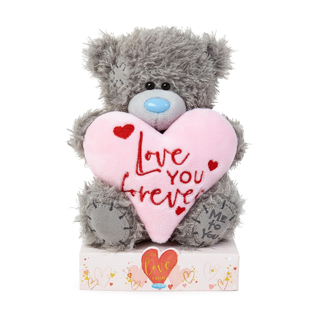 Nalle med rosa hjrta Love you forever,15cm frn Me to you (Miranda nalle) sljs p Nalleriet.se