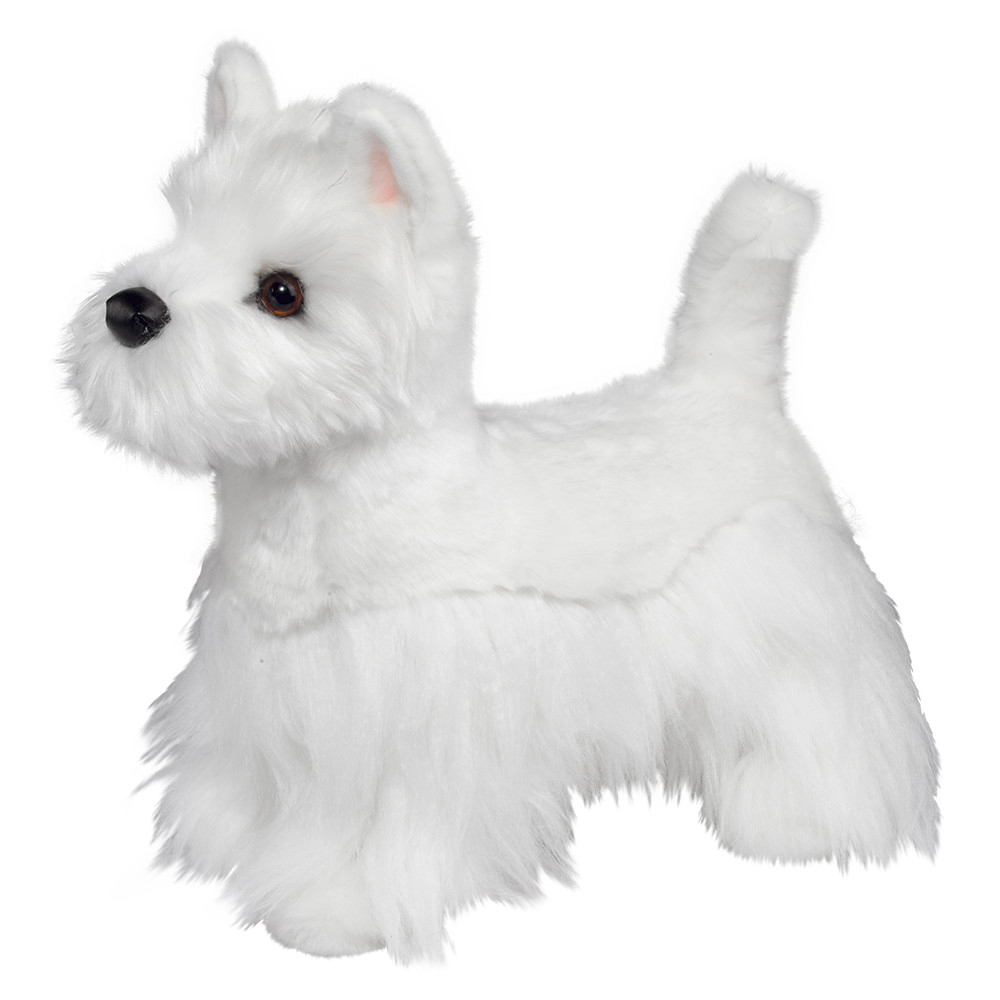 West highland white terrier (Westie) frn Douglas mjukisdjur sljs p Nalleriet.se