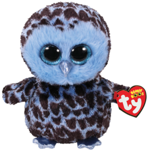 Beanie Boos Yago (blå uggla) TY Gosedjur | Nalleriet.se