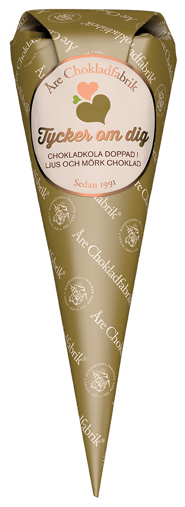 Chokladstrut Tycker om dig från Åre Chokladfabrik