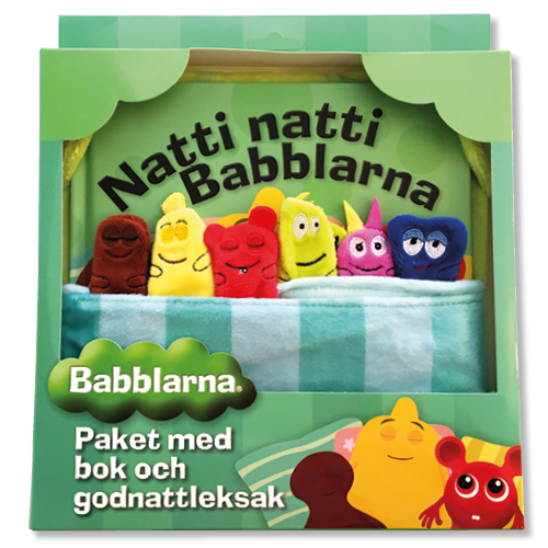 Babblarna Godnattsaga med mjuka vänner från Teddykompaniet säljs på Nalleriet.se