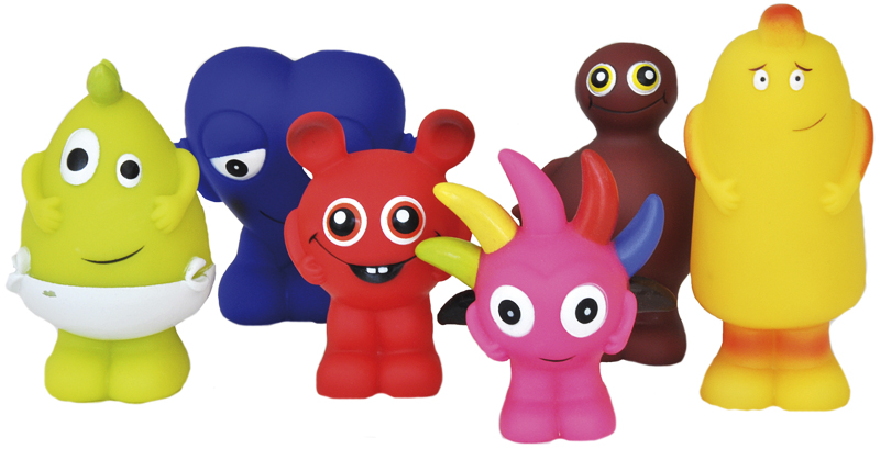 Babblarna Plastfigurer från Teddykompaniet säljs på Nalleriet.se