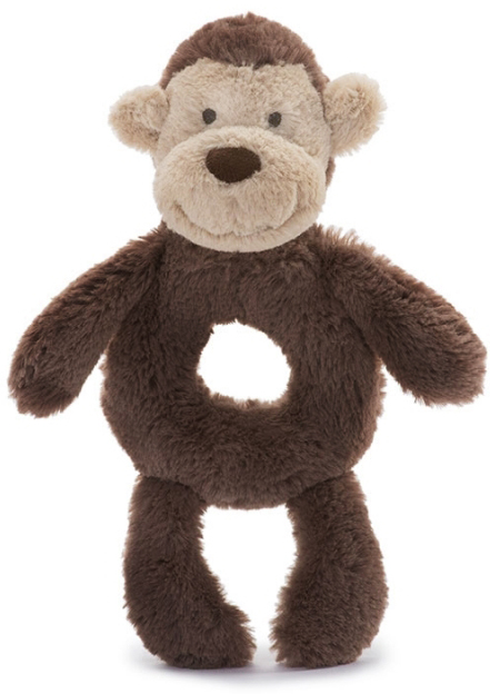 Bashful Apa skallra från Jellycat