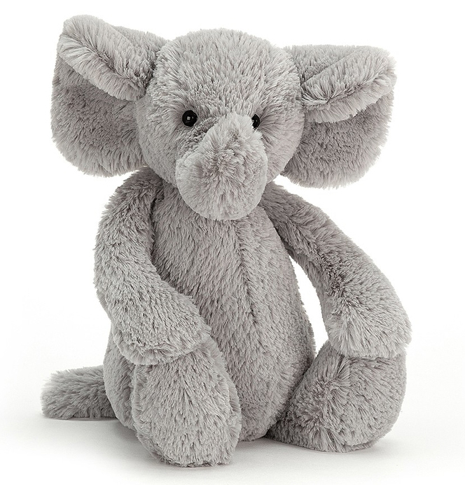 Jellycat Bashful Elefant, 31cm - Jellycat