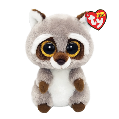 Beanie Boos Oakie Tvättbjörn TY Gosedjur | Nalleriet.se