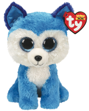 Beanie Boos Prince (blå husky) TY Gosedjur | Nalleriet.se