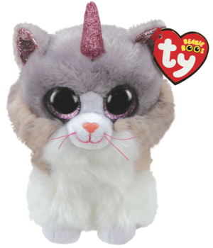 Beanie Boos Asher Katt med horn TY Gosedjur | Nalleriet.se