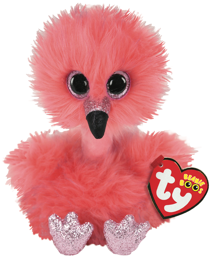 Beanie Boos Franny (Flamingo) TY Gosedjur | Nalleriet.se