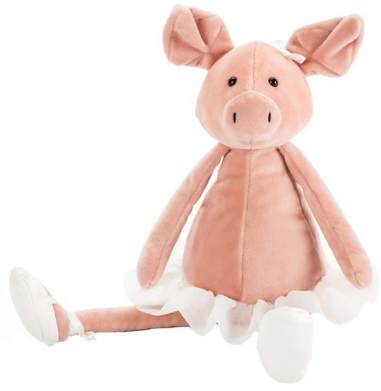 Dansande Darcey Gris, 33cm - Jellycat