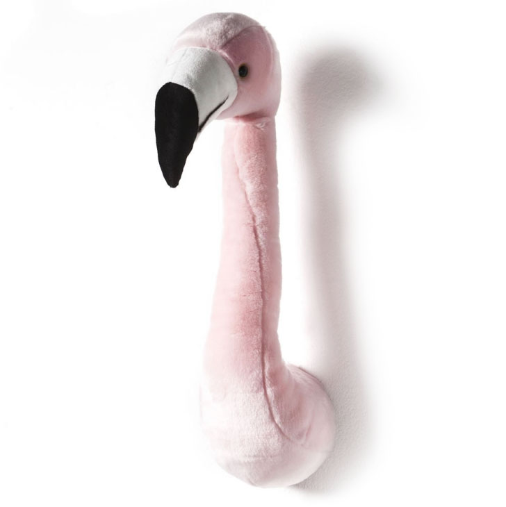 Flamingohuvud - En cool väggprydnad från Brigbys