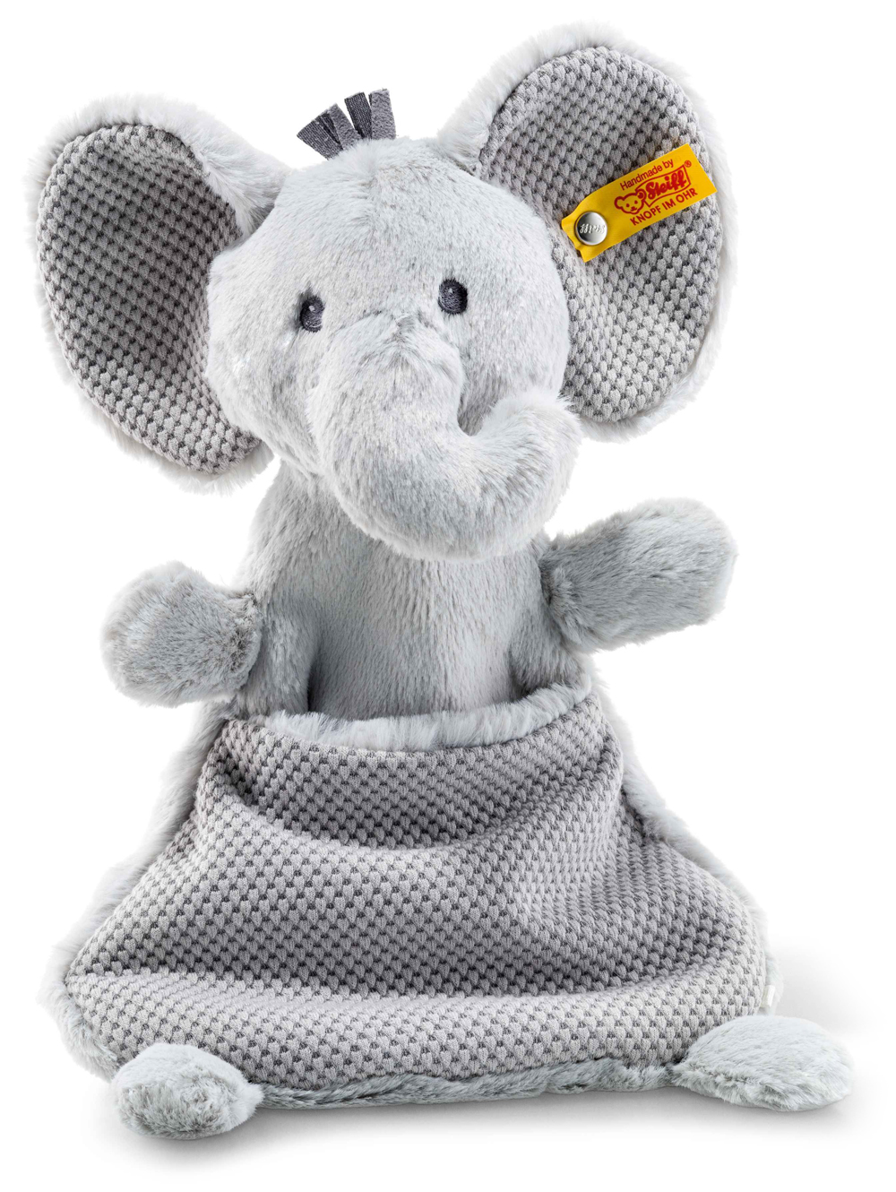 Ellie Elefant snuttefilt, Soft Cuddly Friends frn Steiff sljs p Nalleriet.se