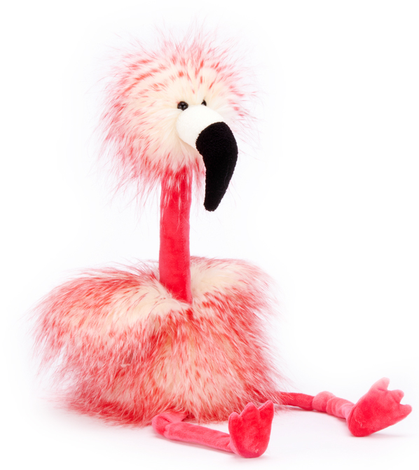 Flamingon Flora, 49cm från Jellycat