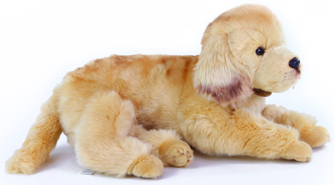 Golden Retriever från Rappa Toys säljs på Nalleriet.se