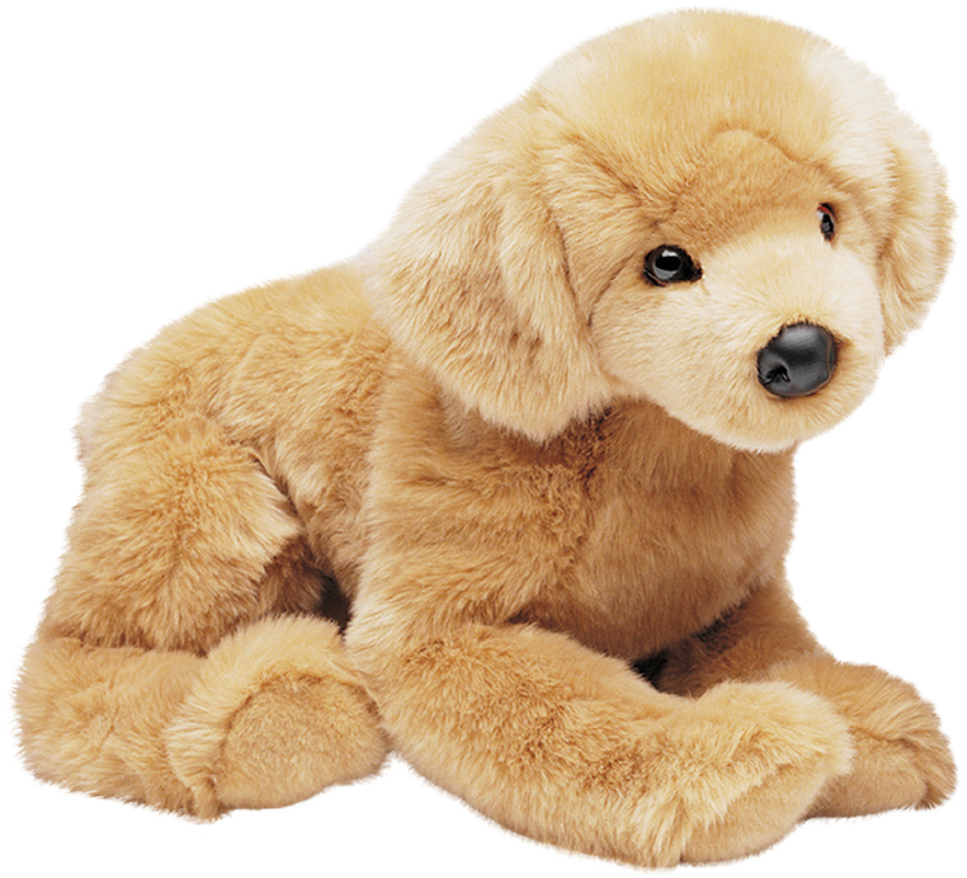 Golden Retriever (stor) från Douglas mjukisdjur säljs på Nalleriet.se