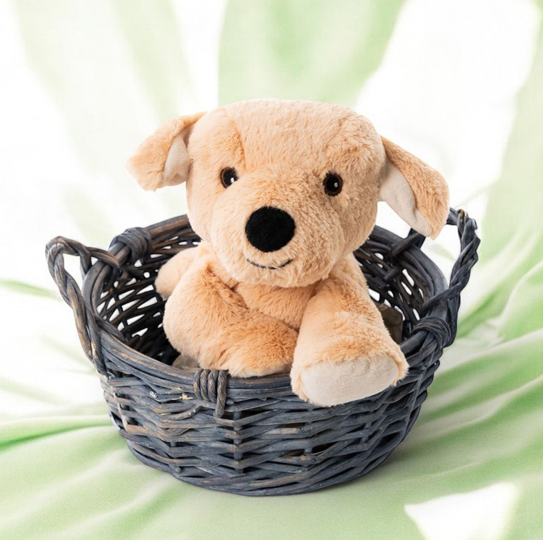 Värmenalle Labradoren Laban från Habibi Plush (micronalle) säljs på Nalleriet.se