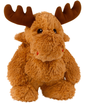 Värmenalle Älg från Habibi Plush (micronalle) säljs på Nalleriet.se
