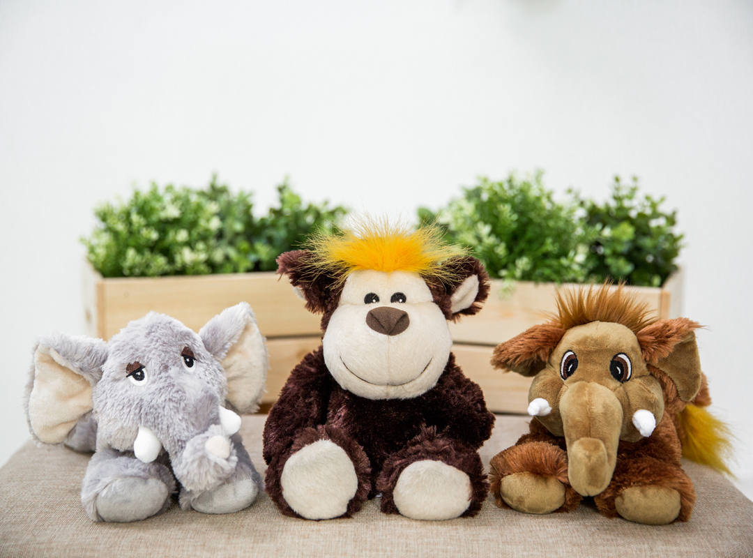Värmenalle Schimpansen Sune från Habibi Plush (micronalle) säljs på Nalleriet.se