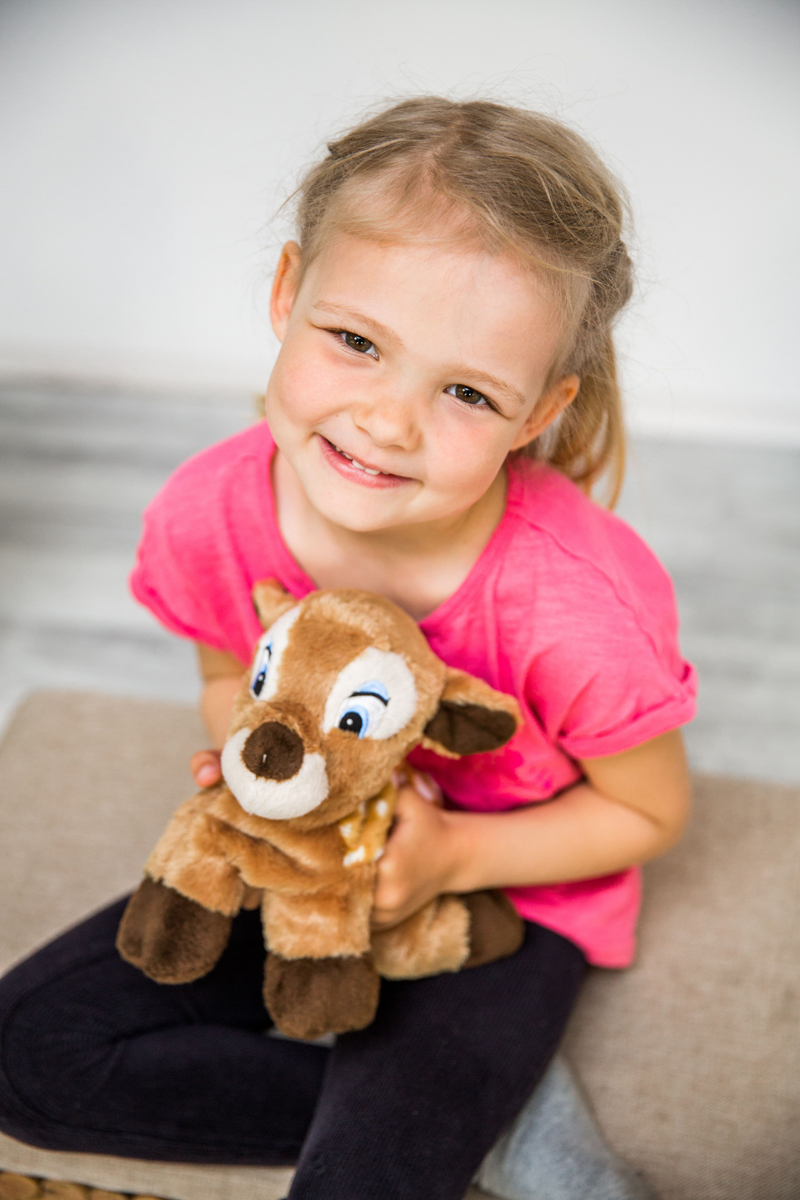Värmenalle Rådjuret Rosalie från Habibi Plush (micronalle) säljs på Nalleriet.se