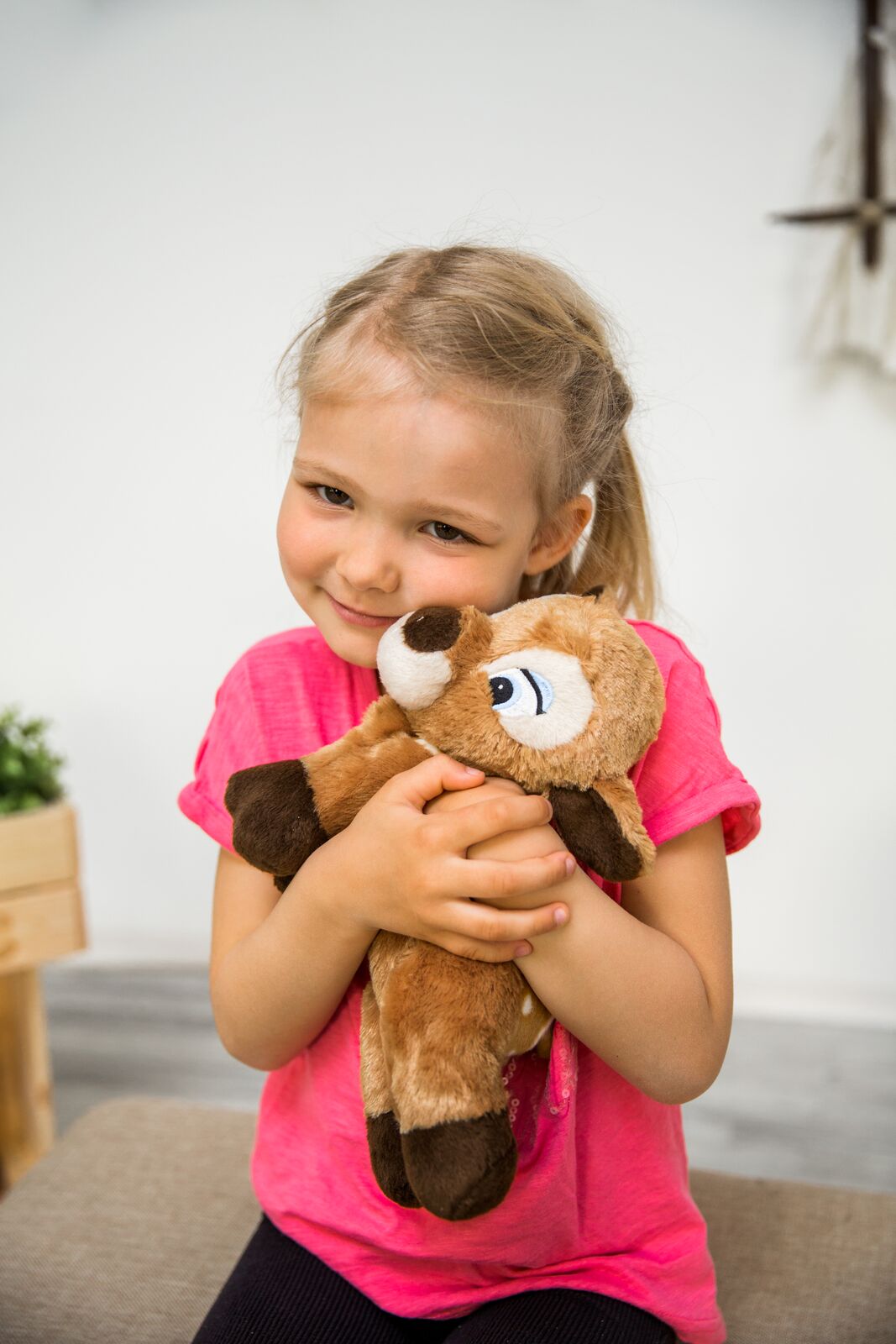 Värmenalle Rådjuret Rosalie från Habibi Plush (micronalle) säljs på Nalleriet.se