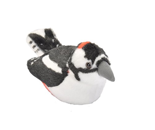 Wild Republic Hackspett med fågelläte, 14cm - Wild Republic