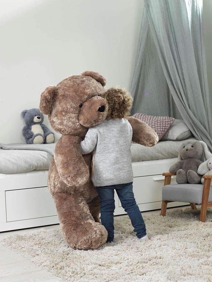 Nalle Helge, stor nalle, 120cm från Teddykompaniet