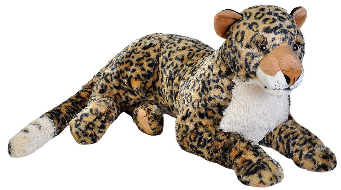 Jumbo Leopard, 76cm, från Wild Republic