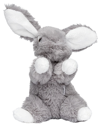 Kanin Lollo, grå, 16cm, grå - Molli Toys | Nalleriet.se