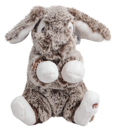 Kanin Luna, mörkbrun, 16cm, Mörk brun - Molli Toys | Nalleriet.se
