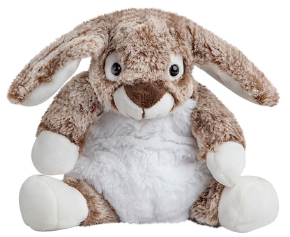 Kanin Marvin, gråbrun, 21cm - Molli Toys | Nalleriet.se