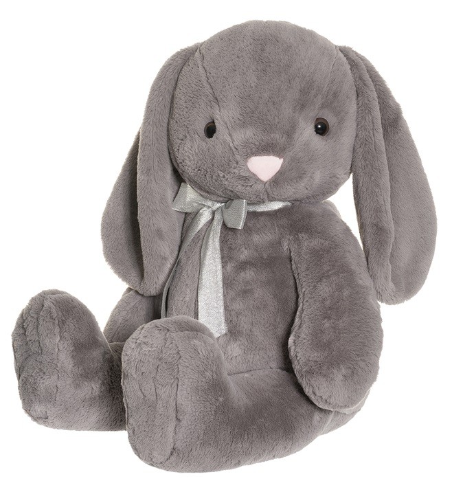 Kaninen Olivia, gr, 85cm frn Teddykompaniet