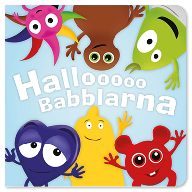 Hallooo, kartongbok - (Babblarna) från Teddykompaniet säljs på Nalleriet.se