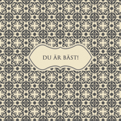 Kort, TDu är bäst, från Me to you säljs på Nalleriet.se