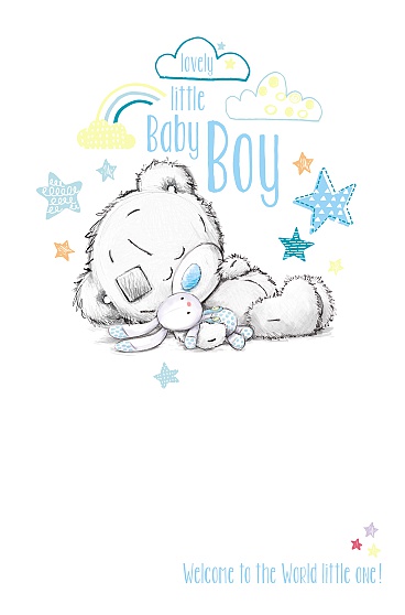 Kort, Lovely little Baby Boy - Me To You