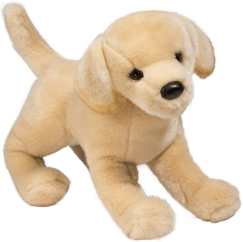 Gul Labrador mjukisdjur säljs på Nalleriet.se