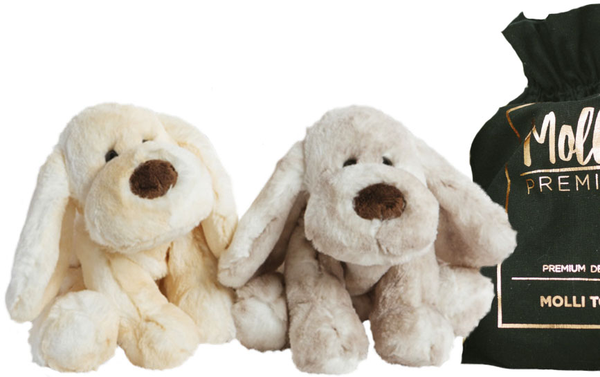 Premium Hund, 25cm - Molli Toys | Nalleriet.se