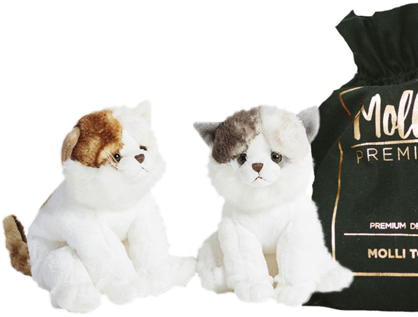 Premium Katt, 24cm - Molli Toys | Nalleriet.se