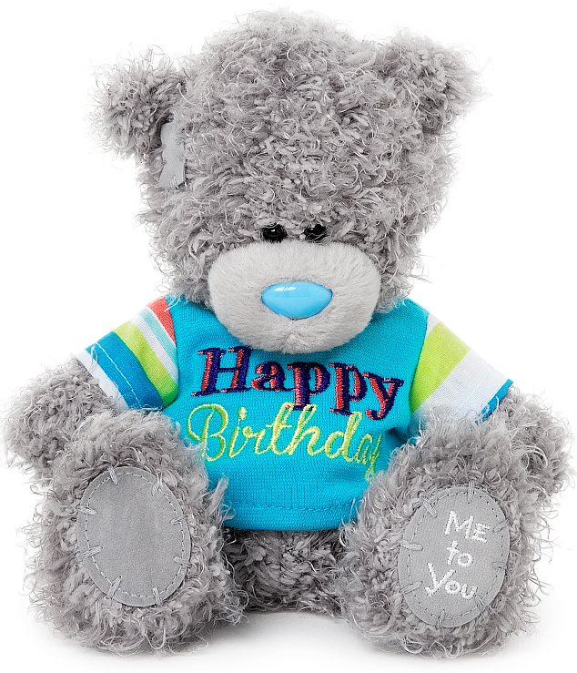 Nalle Happy Birthday, 15cm frn Me to you (Miranda nalle) sljs p Nalleriet.se