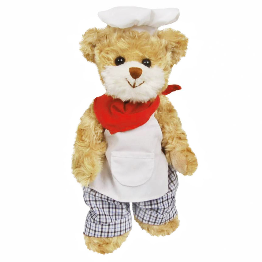Nalle Masterchef, 25cm, från Bukowski Design säljs på Nalleriet.se