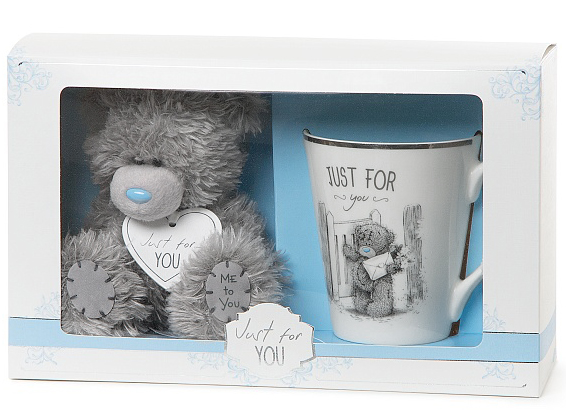 Nalle & Mugg Just for you, 13cm från Me to you (Miranda nalle) säljs på Nalleriet.se