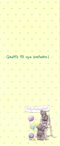 Inflyttningsfest, Grattis till nya bostaden!