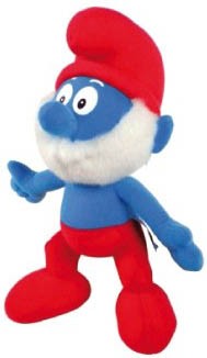 Smurfarna Gammelsmurfen, 24cm