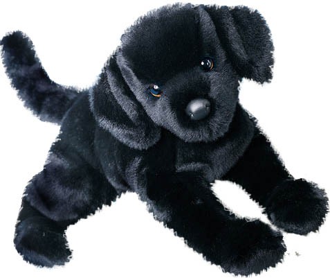 Labrador, Svart - Douglas Mjukisdjur