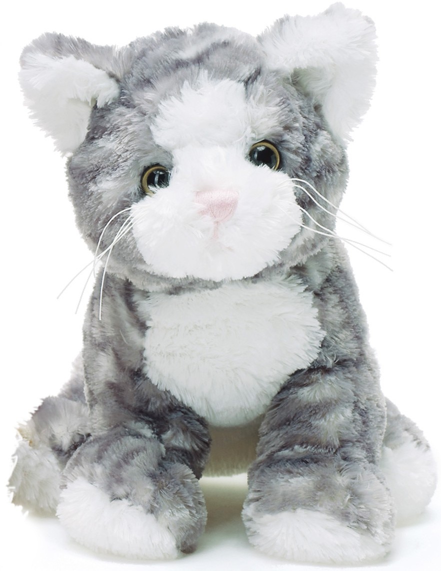 Teddykompaniet UTGÅTT Teddy Katt, gråtabby - Teddykompaniet