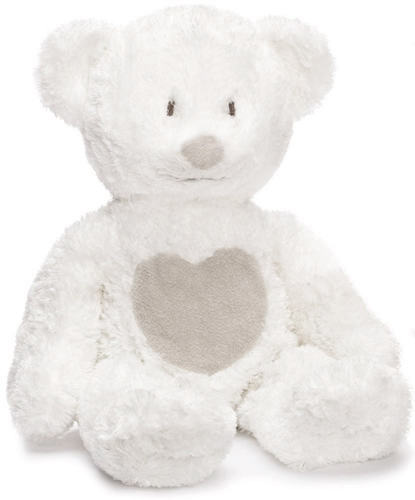 Teddykompaniet UTGÅTT Nalle Teddy Cream, stor nalle, 45cm - Teddykompaniet