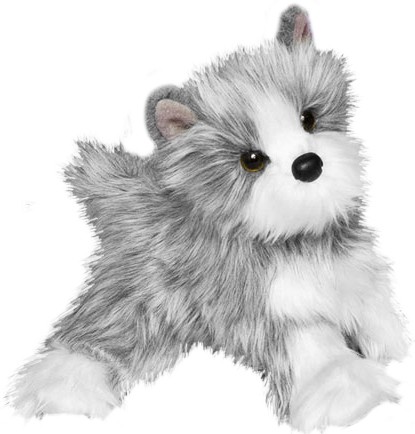 Dvärgschnauzer, mjukisdjur säljs på Nalleriet.se