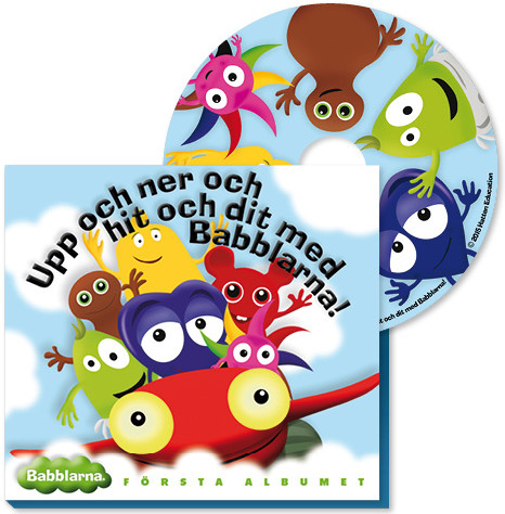 Babblarna Första Albumet, CD - Nalleriet.se