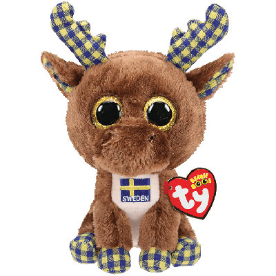 Beanie Boos Birger (Älg Sweden) TY Gosedjur | Nalleriet.se