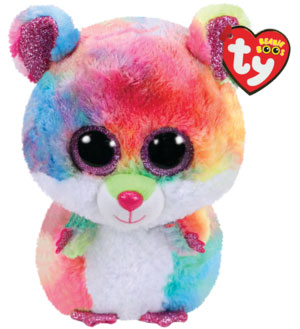 Beanie Boos Rodney (Flerfärgad Hamster) TY Gosedjur | Nalleriet.se