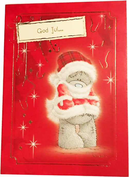 Kort, God Jul (Nalle med juljacka) - Me To You Kort, God Jul (Nalle med juljacka) - Me To You
