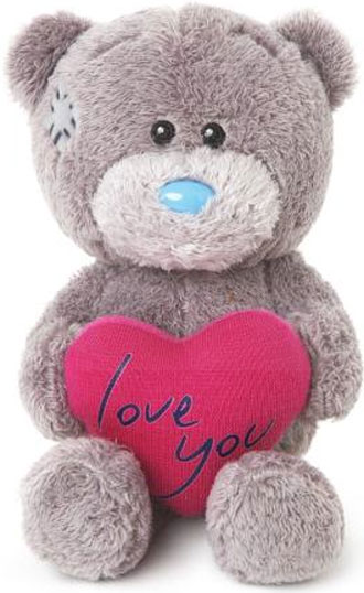Nalle Love you på hjärta, 10cm, Me to you (Miranda nalle) säljs på Nalleriet.se